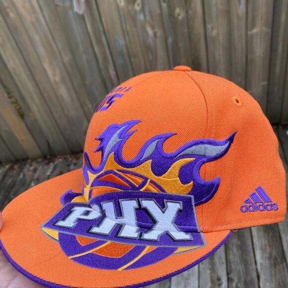 Vintage 1998 Adidas Pheonix Suns Embroidered NBA Basketball Hat Cap - Picture 4 of 8